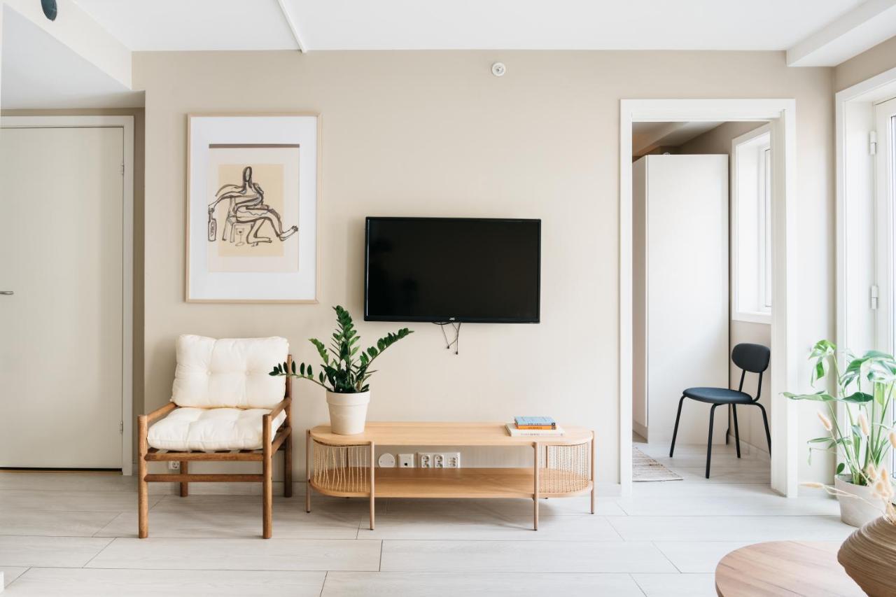 Stay Urban - Scandinavian Comfort With French Balcony 卑爾根 外观 照片