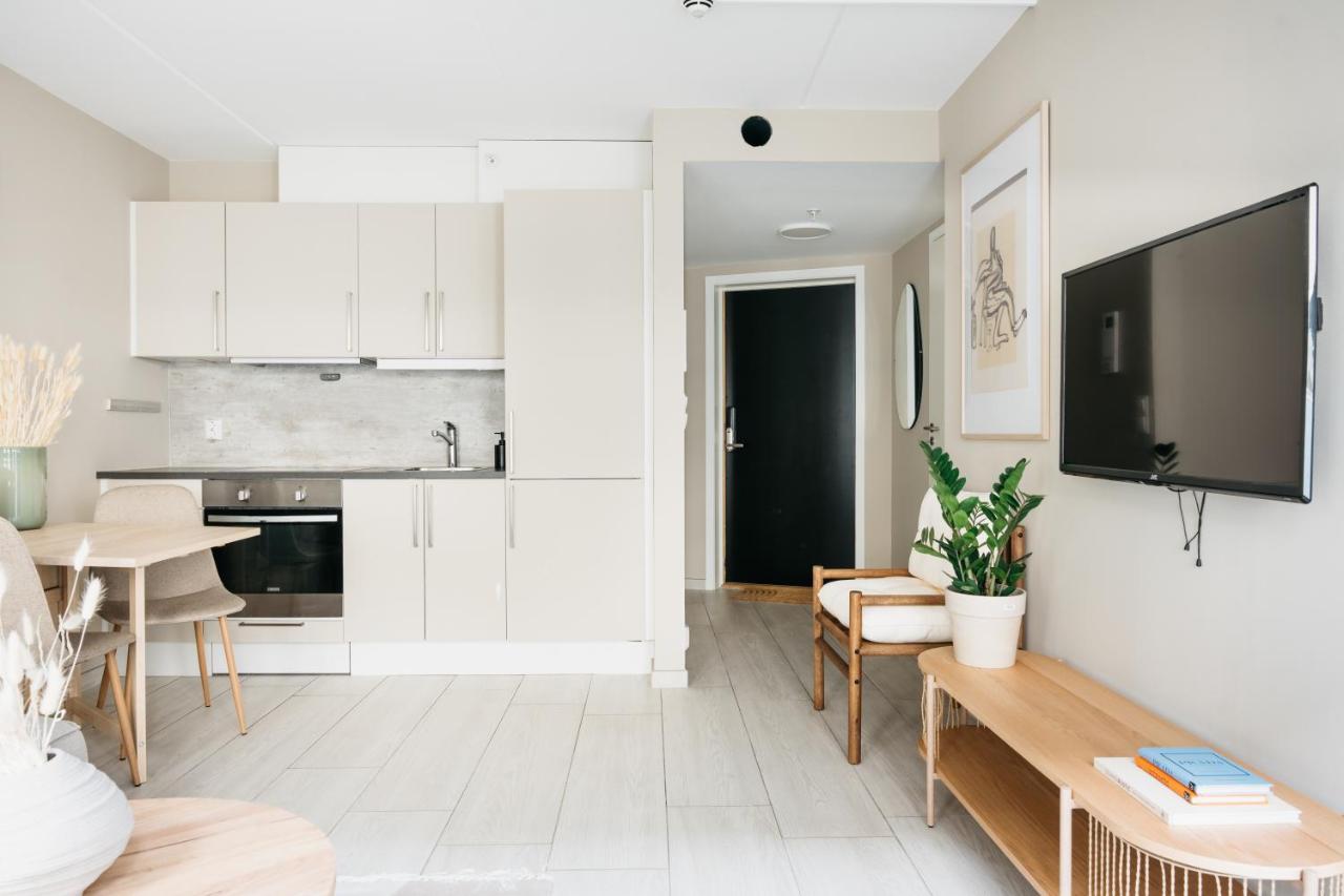 Stay Urban - Scandinavian Comfort With French Balcony 卑爾根 外观 照片